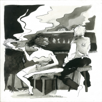 Meanwhile...at the Piano Bar