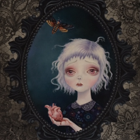 Sad Valentine Girl - SOLD